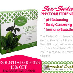 Get Ready For A Body Wrap With Essential Greens
