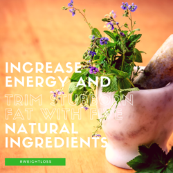 Increase Energy and Trim Stubborn Fat with 5 Natural Ingredients